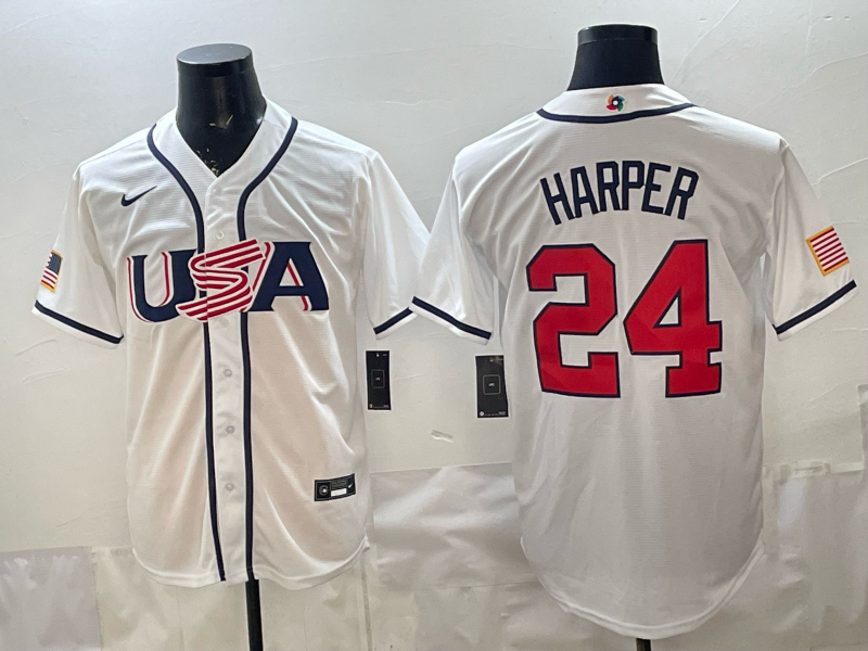 Men 2026 World cup white MLB Nike jersey 0024->more jerseys->MLB Jersey